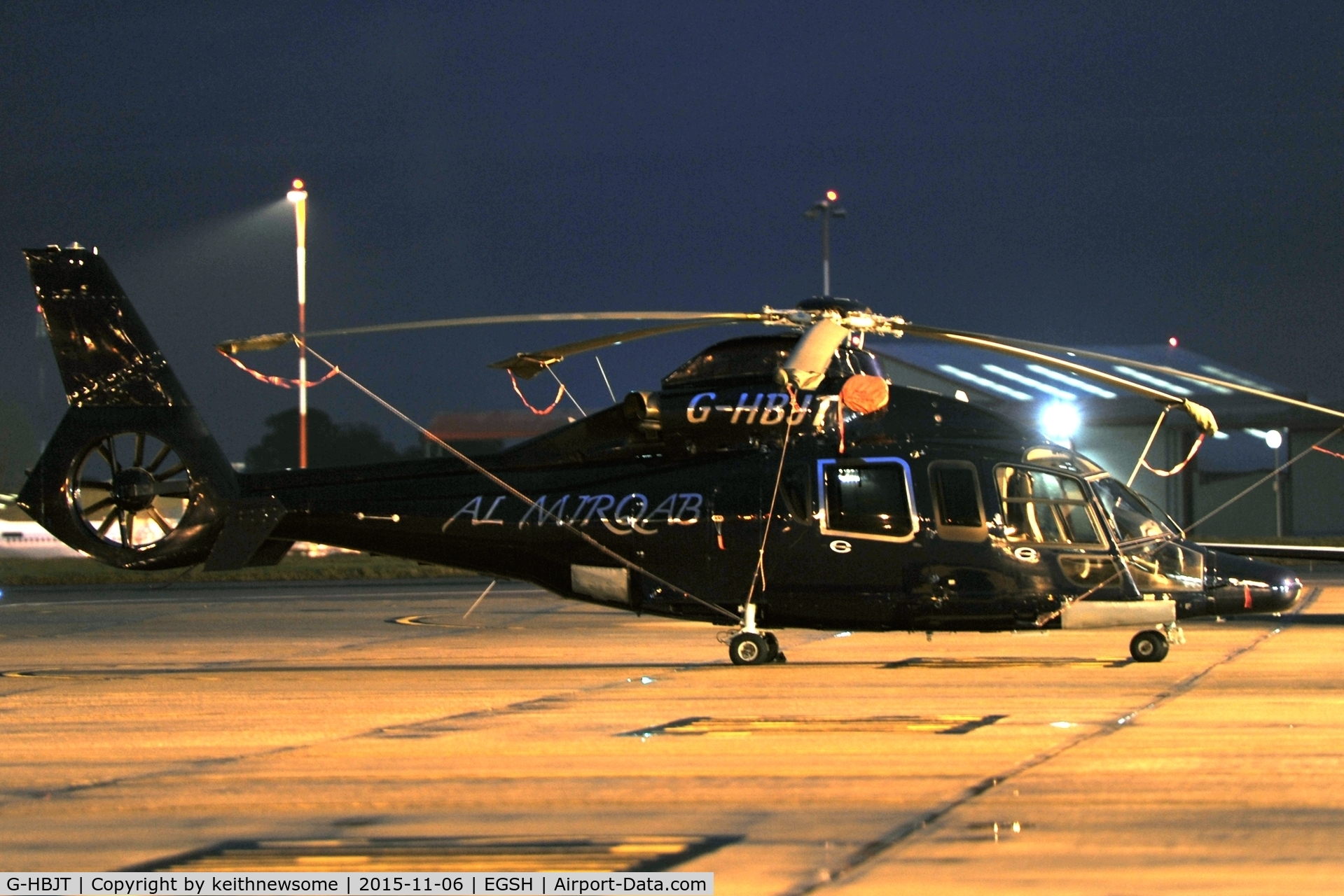 G-HBJT, 2008 Eurocopter EC-155B-1 C/N 6807, Nice visitor.
