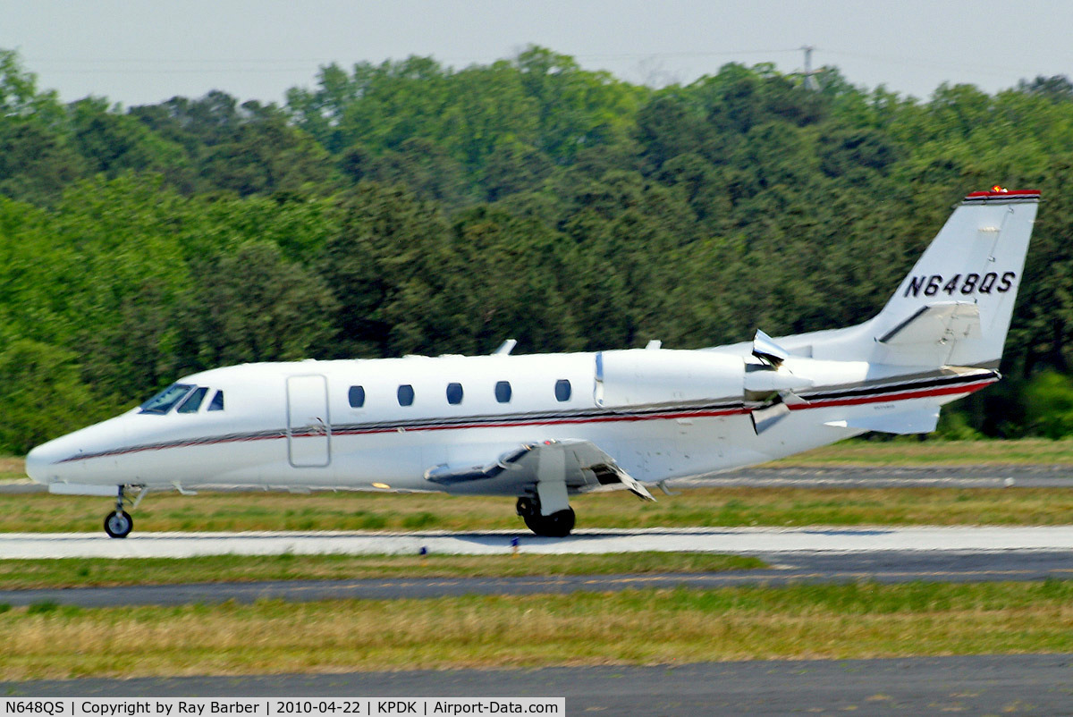 N648QS, 2005 Cessna 560XL Citation XLS C/N 560-5574, Cessna Citation Excel S [560-5574] (NetJets) Atlanta-Dekalb Peachtree~N 22/04/2010