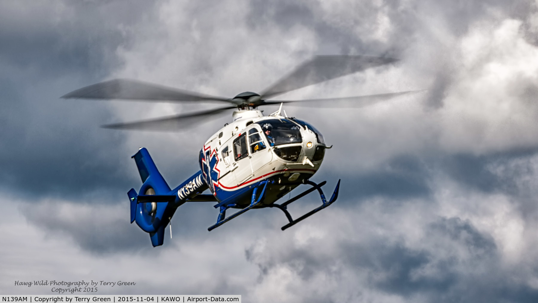 N139AM, 2008 Eurocopter EC-135T-2+ C/N 0655, Arlington Airport