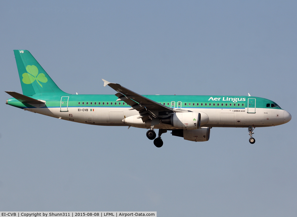 EI-CVB, 2000 Airbus A320-214 C/N 1394, Landing rwy 31R