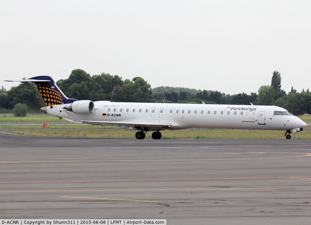 D-ACNR, 2011 Bombardier CRJ-900LR (CL-600-2D24) C/N 15263, Taxiing to the Terminal...