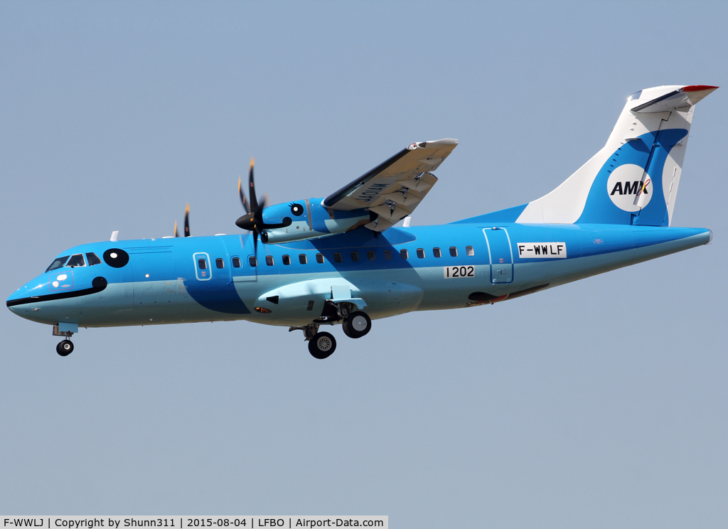 F-WWLJ, 2015 ATR 42-600 C/N 1202, C/n 1202 - To be JA01AM