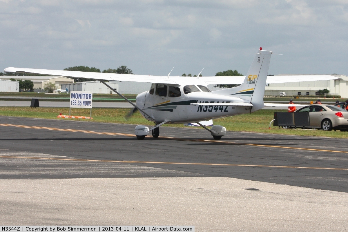 N3544Z, 2001 Cessna 172S C/N 172S8999, Sun N Fun 2013