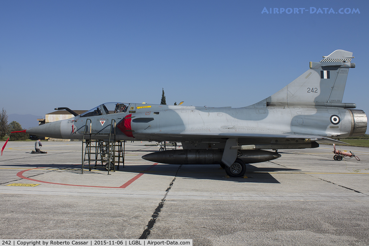 242, 1989 Dassault Mirage 2000BG C/N 294, Hellenic Air Force Open Days 2015