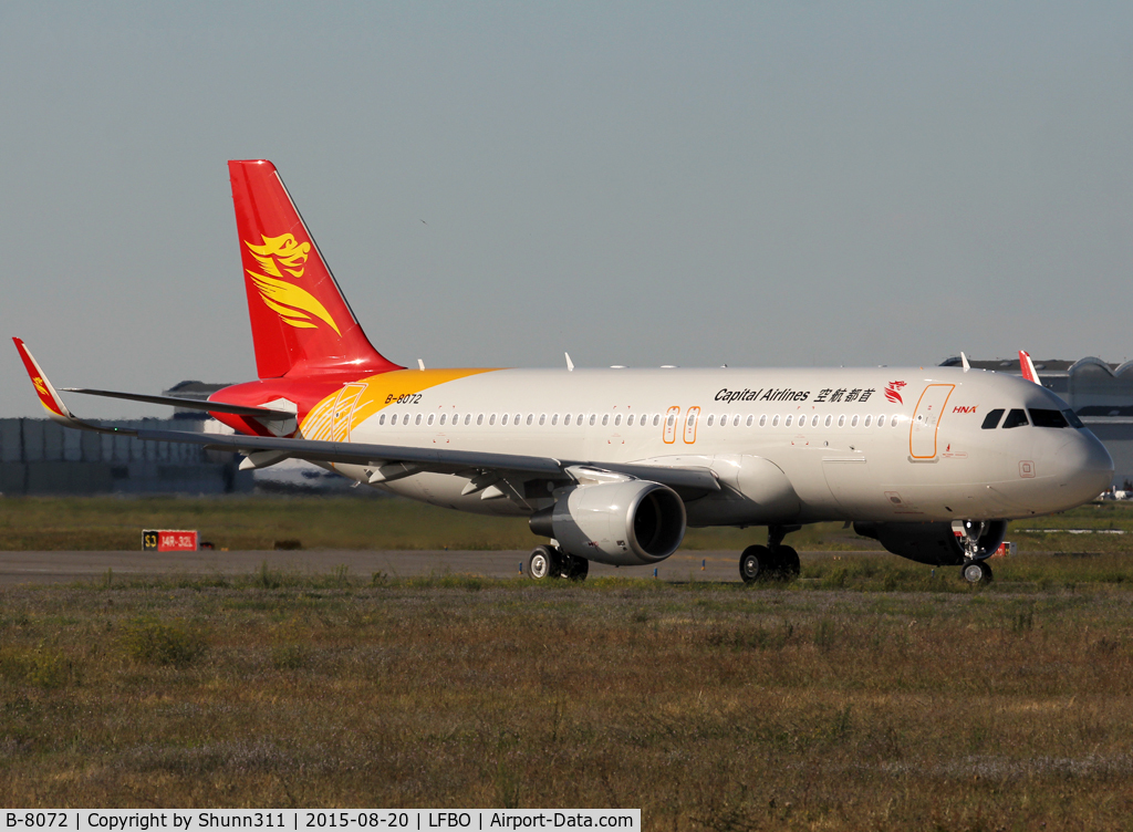 B-8072, 2015 Airbus A320-214 C/N 6664, Delivery day...