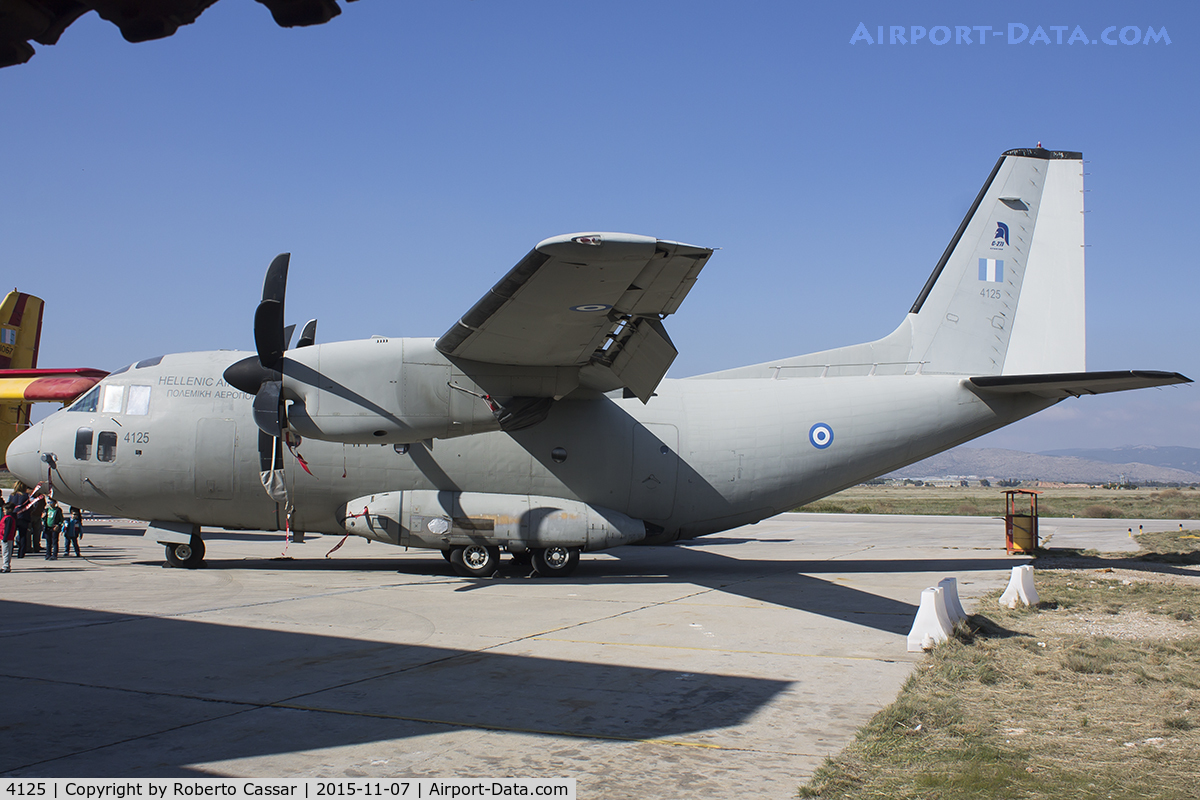 4125, 2008 Alenia C-27J Spartan C/N 4125/HA008, Hellenic Air Force Open Days 2015 -  Elefsina Airbase