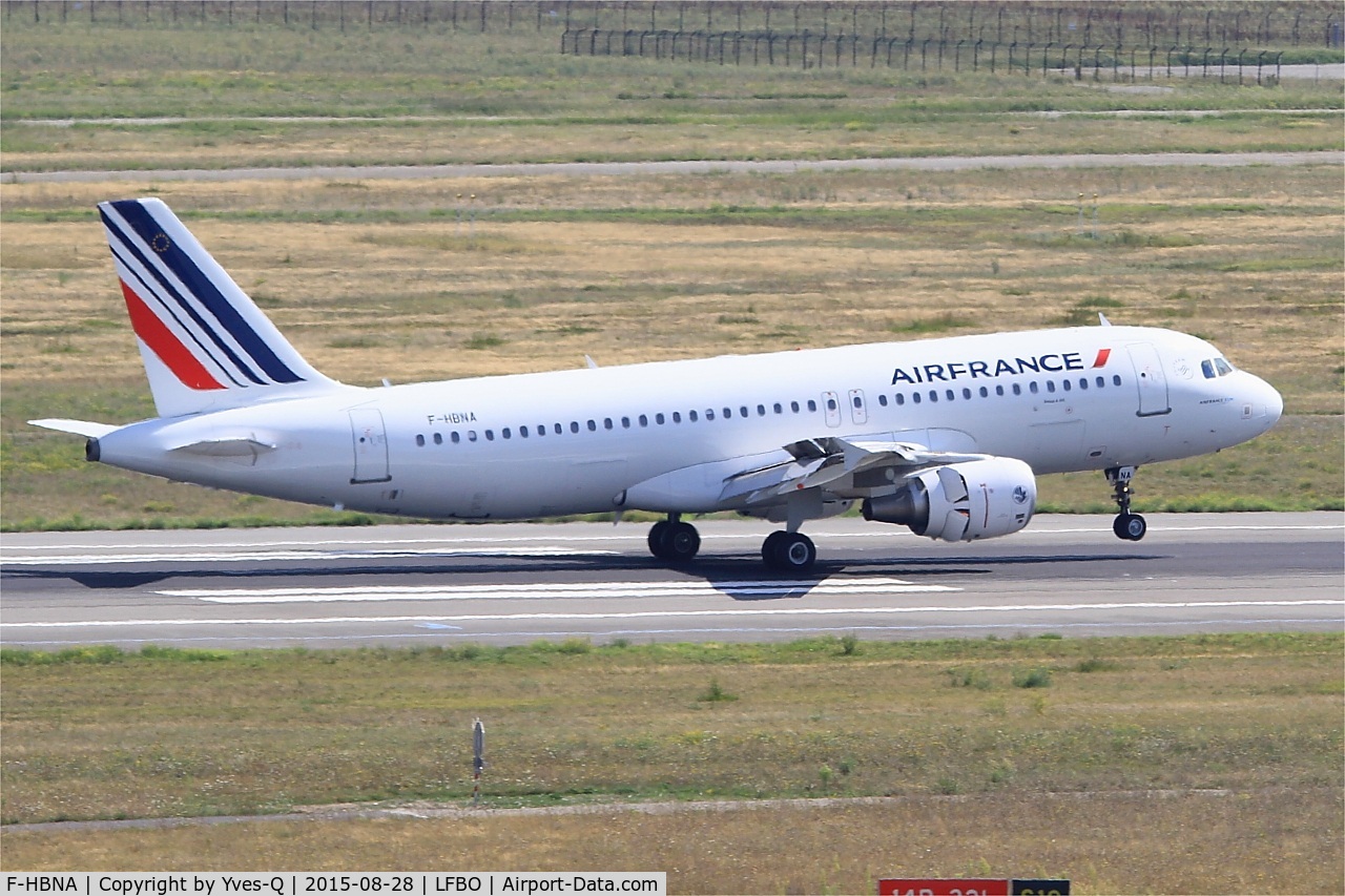 F-HBNA, 2010 Airbus A320-214 C/N 4335, Airbus A320-214, Landing rwy 14R, Toulouse-Blagnac airport (LFBO-TLS)