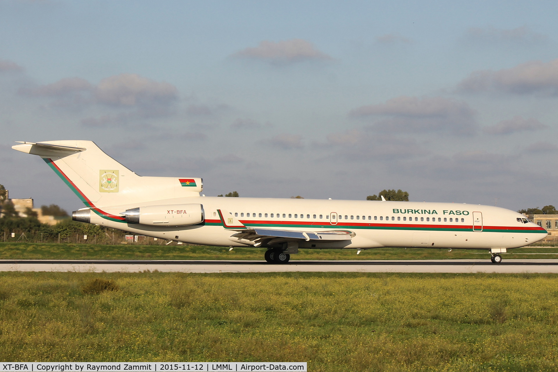 XT-BFA, 1981 Boeing 727-282 C/N 22430, B727 XT-BFA Government of Burkina Faso