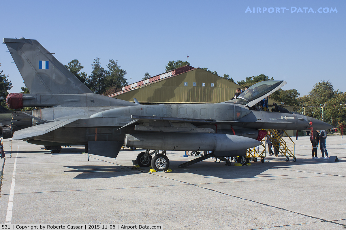 531, Lockheed Martin F-16C Fighting Falcon C/N XK-32, Hellenic Air Force Open Days 2015 - Larissa AB