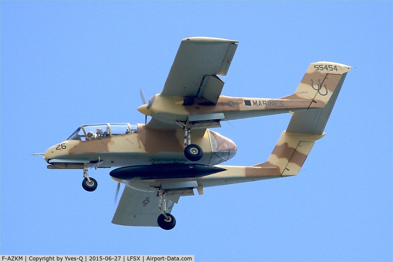 F-AZKM, 1971 North American OV-10B Bronco C/N 338-9 (305-65), North American OV-10B Bronco, On display, Luxeuil-St Sauveur Air Base 116(LFSX) Open day 2015