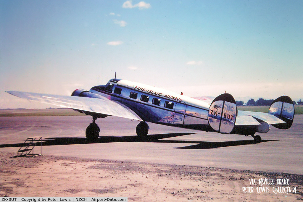 ZK-BUT, Lockheed Electra 10-A C/N 1138, Trans-Island Airways Ltd., Oamaru  1957-59