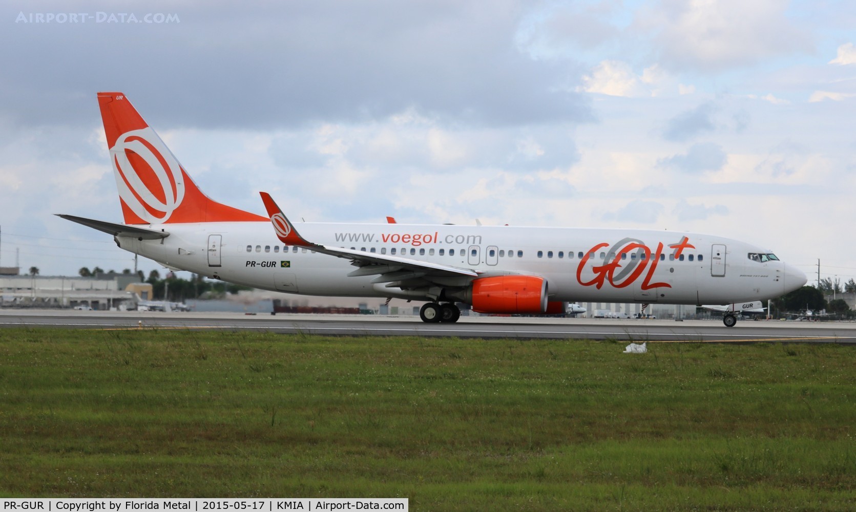PR-GUR, 2012 Boeing 737-8HX C/N 38877, GOL Brazil