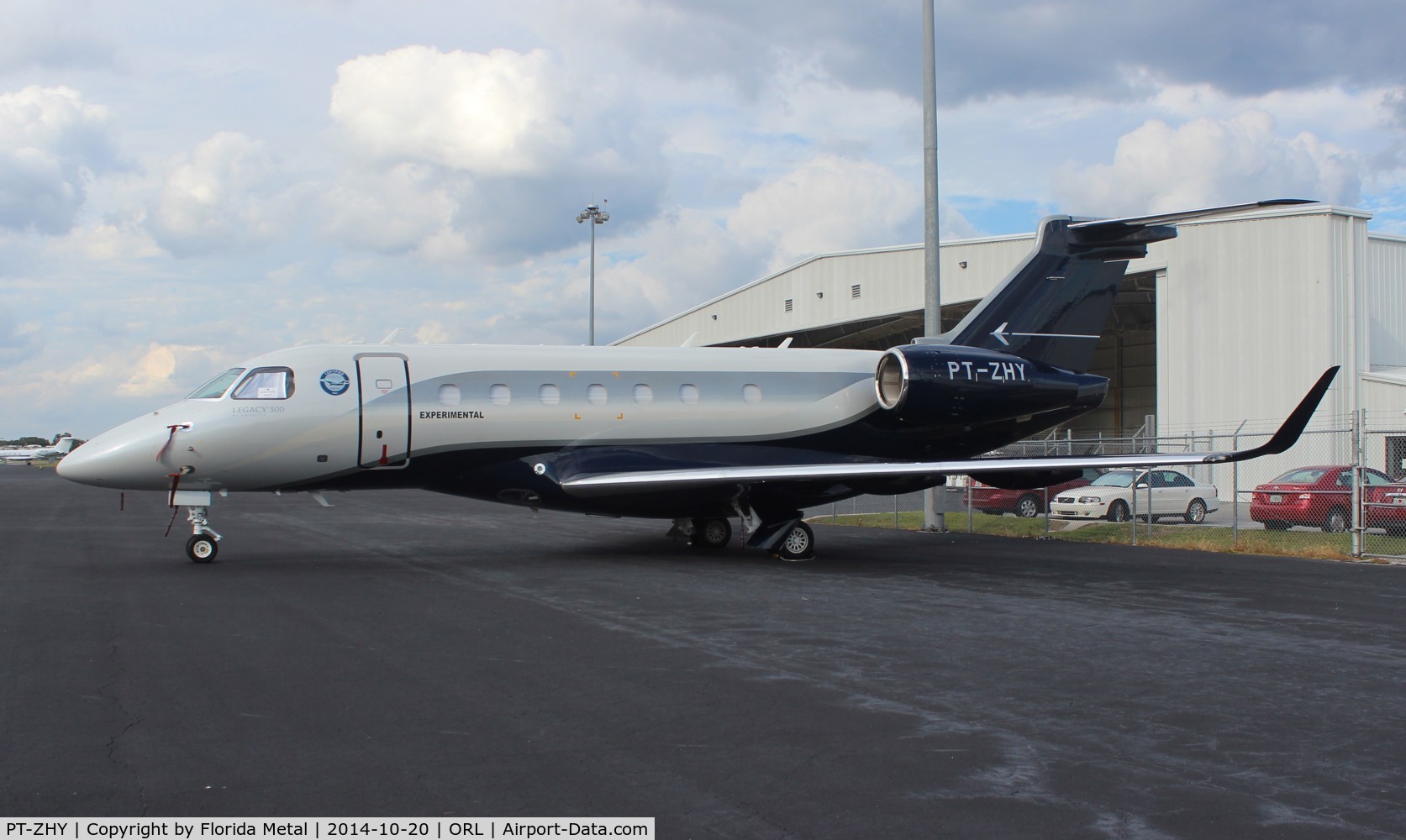 PT-ZHY, 2014 Embraer EMB-550 Legacy 500 C/N 55000004, Legacy 500