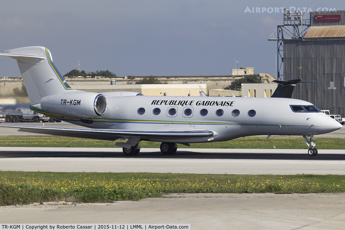 TR-KGM, 2015 Gulfstream G-VI (G650ER) C/N 6137, Valletta Immigration Summit 2015