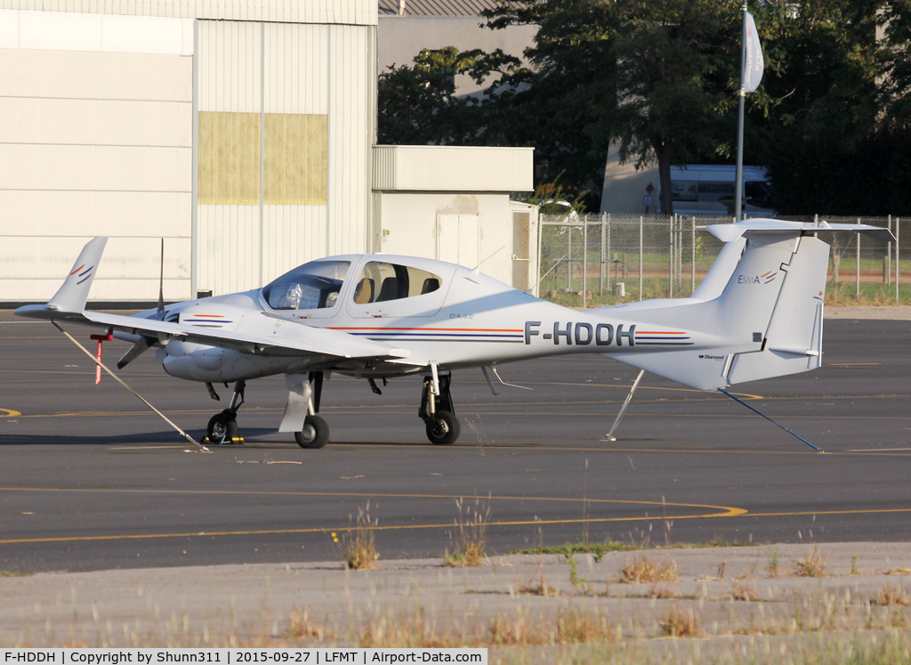 F-HDDH, Diamond DA-42 Twin Star C/N 42.193, Parked in new c/s...