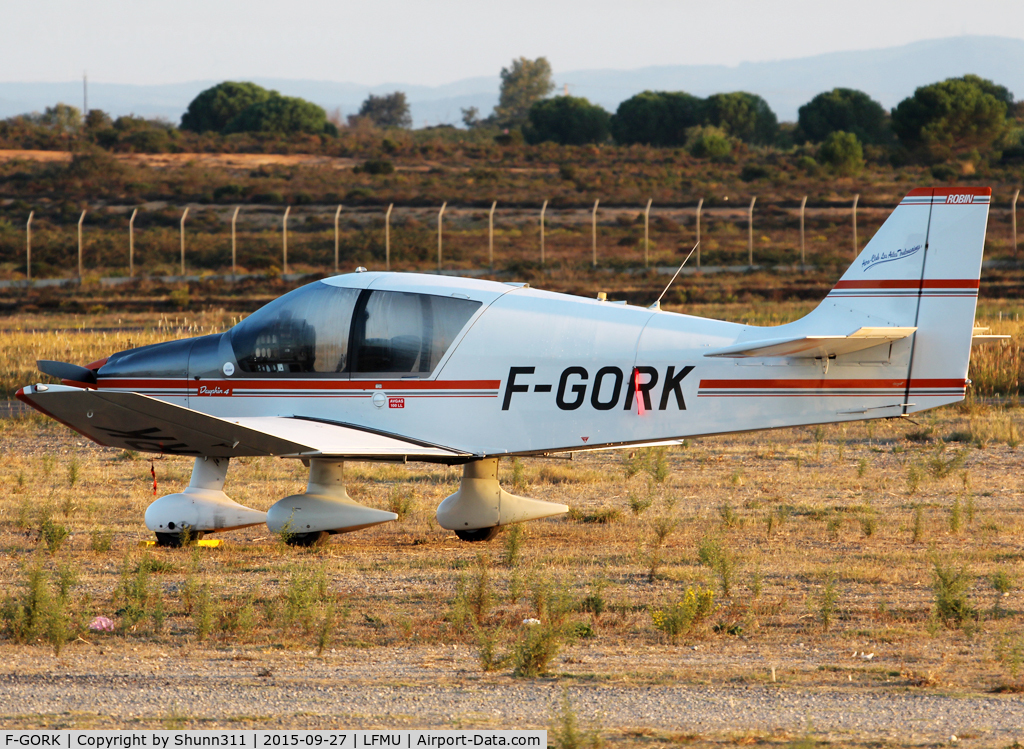 F-GORK, Robin DR-400-140B Major C/N 2286, Parked...