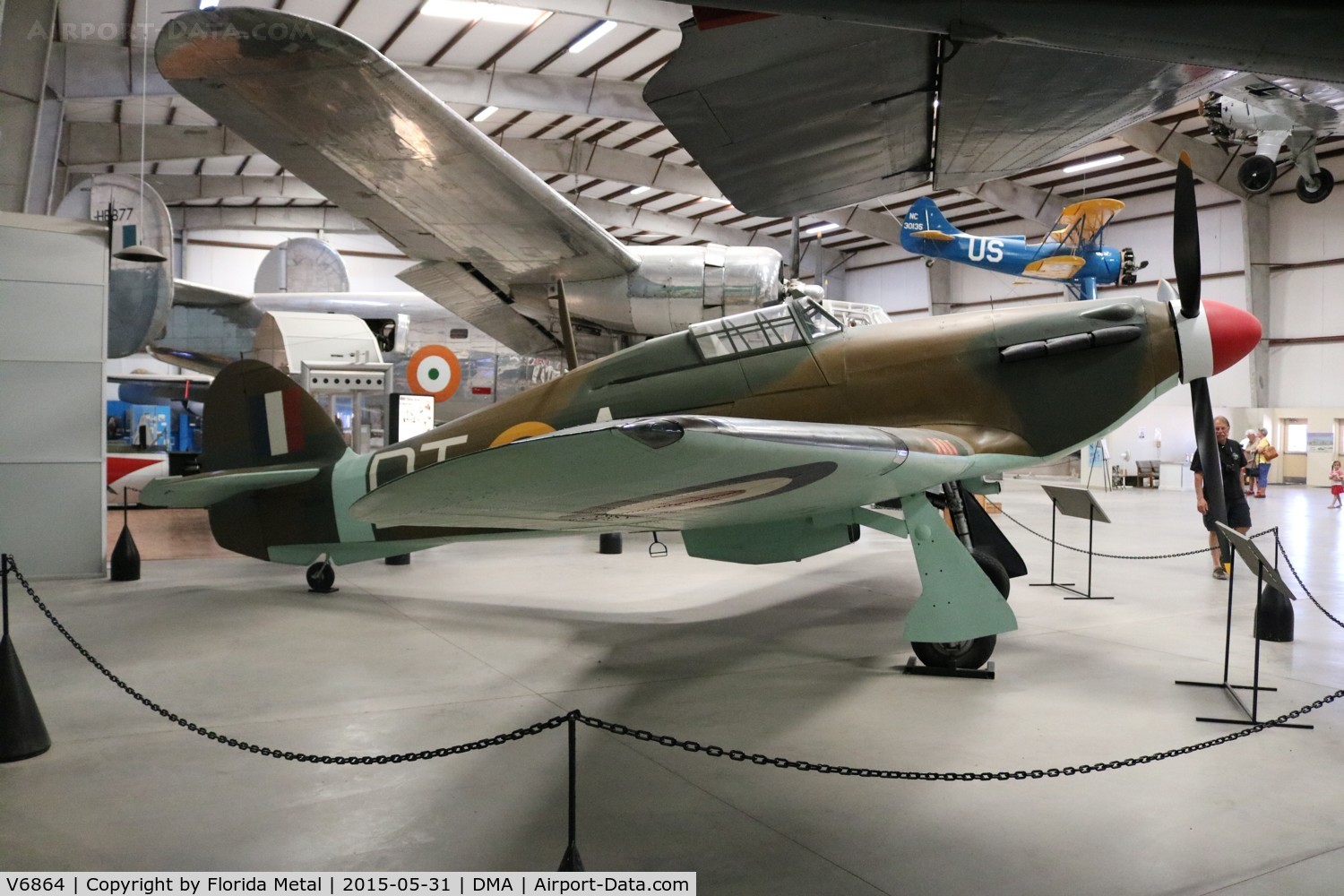 V6864, Hawker (CCF) Hurricane Mk12 C/N Not found V6864, Hawker Hurricane II