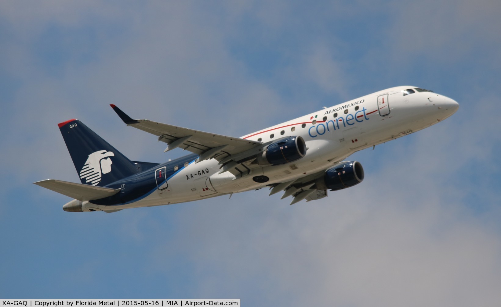 XA-GAQ, 2006 Embraer 170LR (ERJ-170-100LR) C/N 17000141, Aeromexico Connect