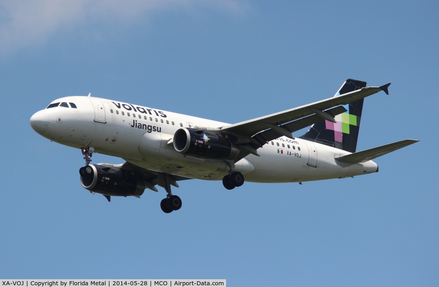 XA-VOJ, 2007 Airbus A319-133 C/N 3279, Volaris