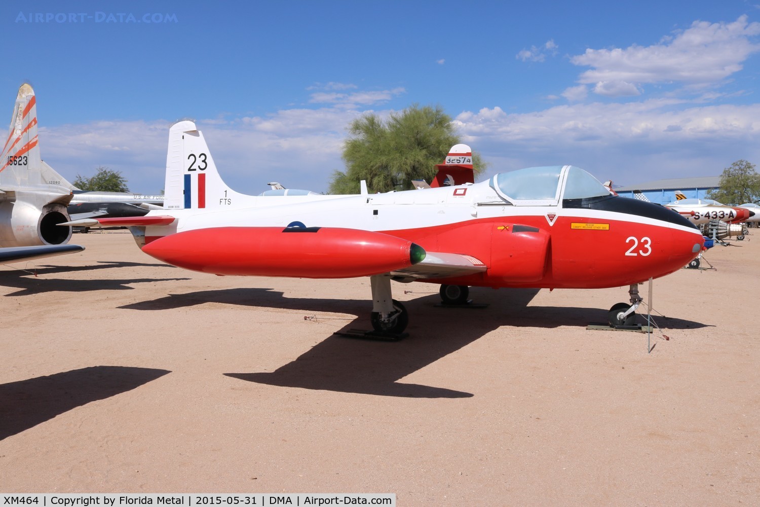 XM464, 1960 Hunting P-84 Jet Provost T.3A C/N PAC/W/9272, Jet Provost