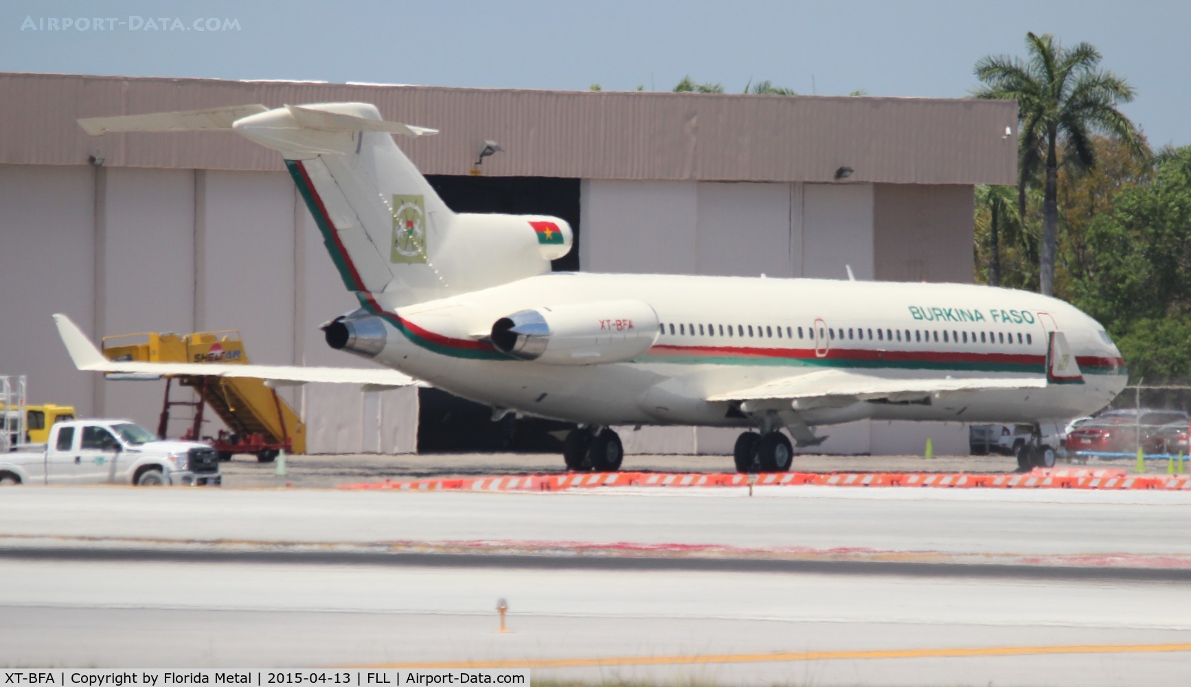 XT-BFA, 1981 Boeing 727-282 C/N 22430, Burkina Faso Government 727-200