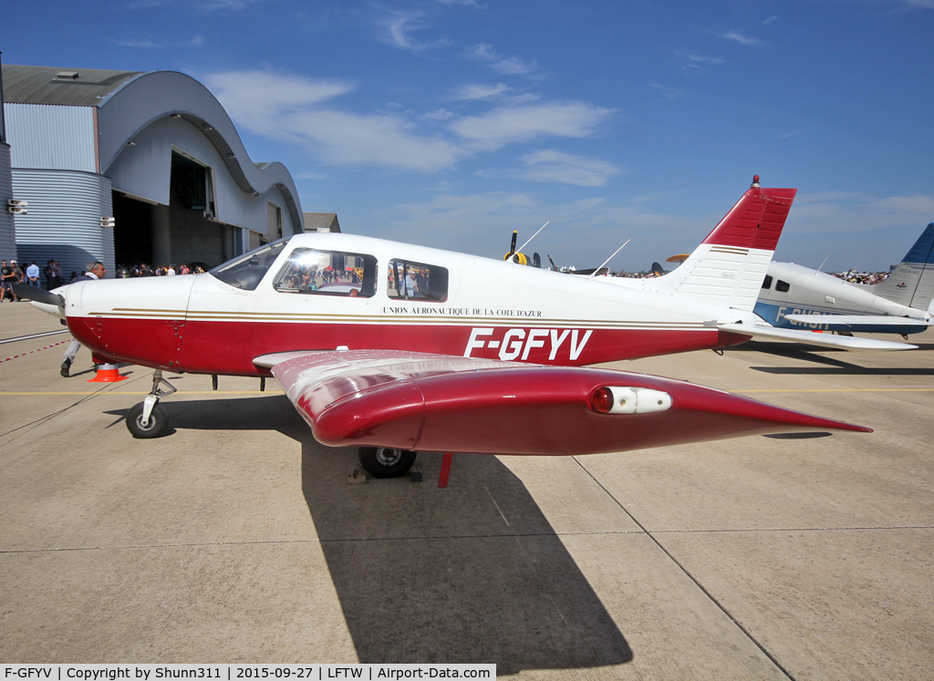 F-GFYV, Piper PA-28-161 Warrior II C/N 2841059, Exhibited during FNI Airshow 2015