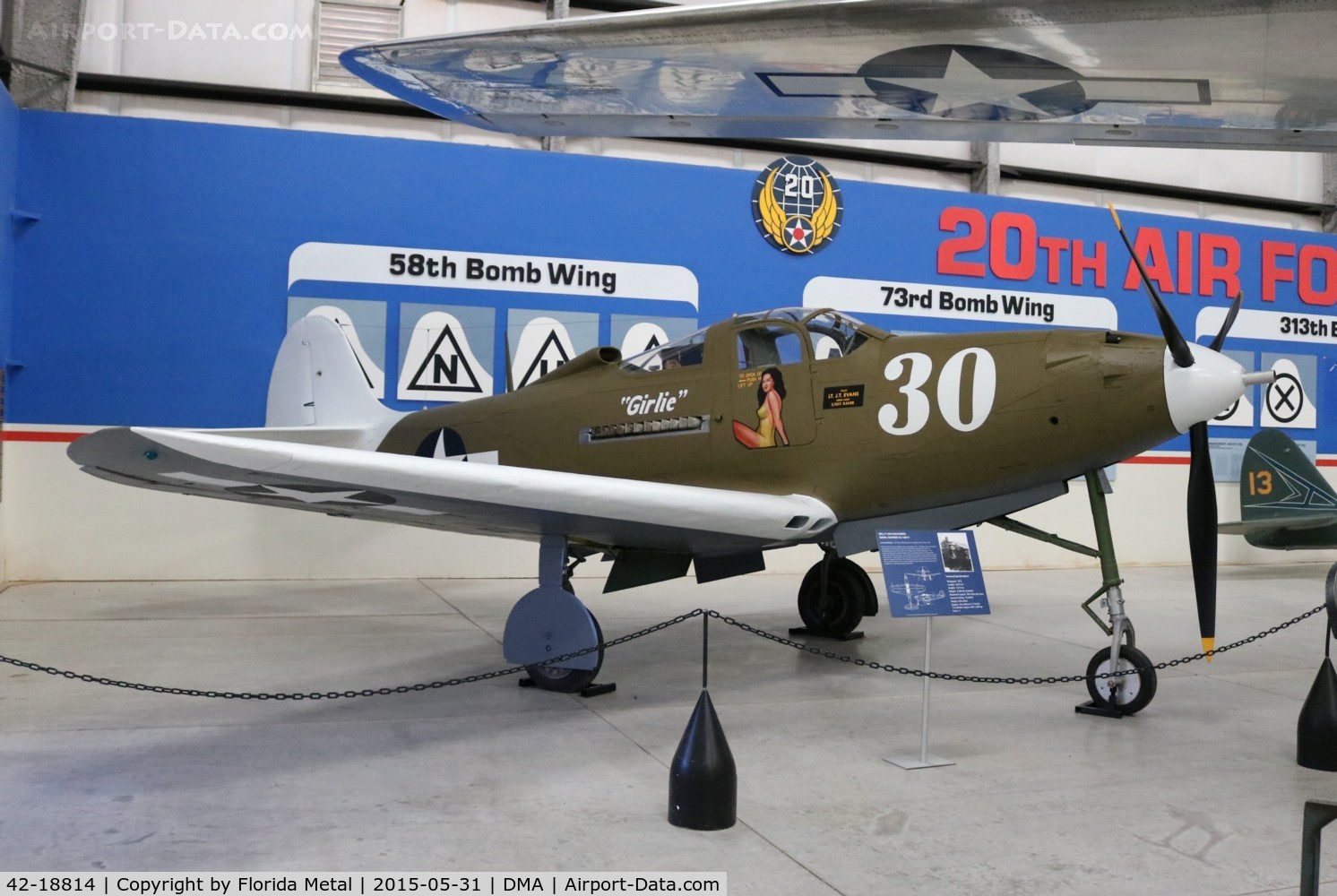 42-18814, 1942 Bell P-39N Airacobra C/N Not found 42-18814, P-39 Airacobra