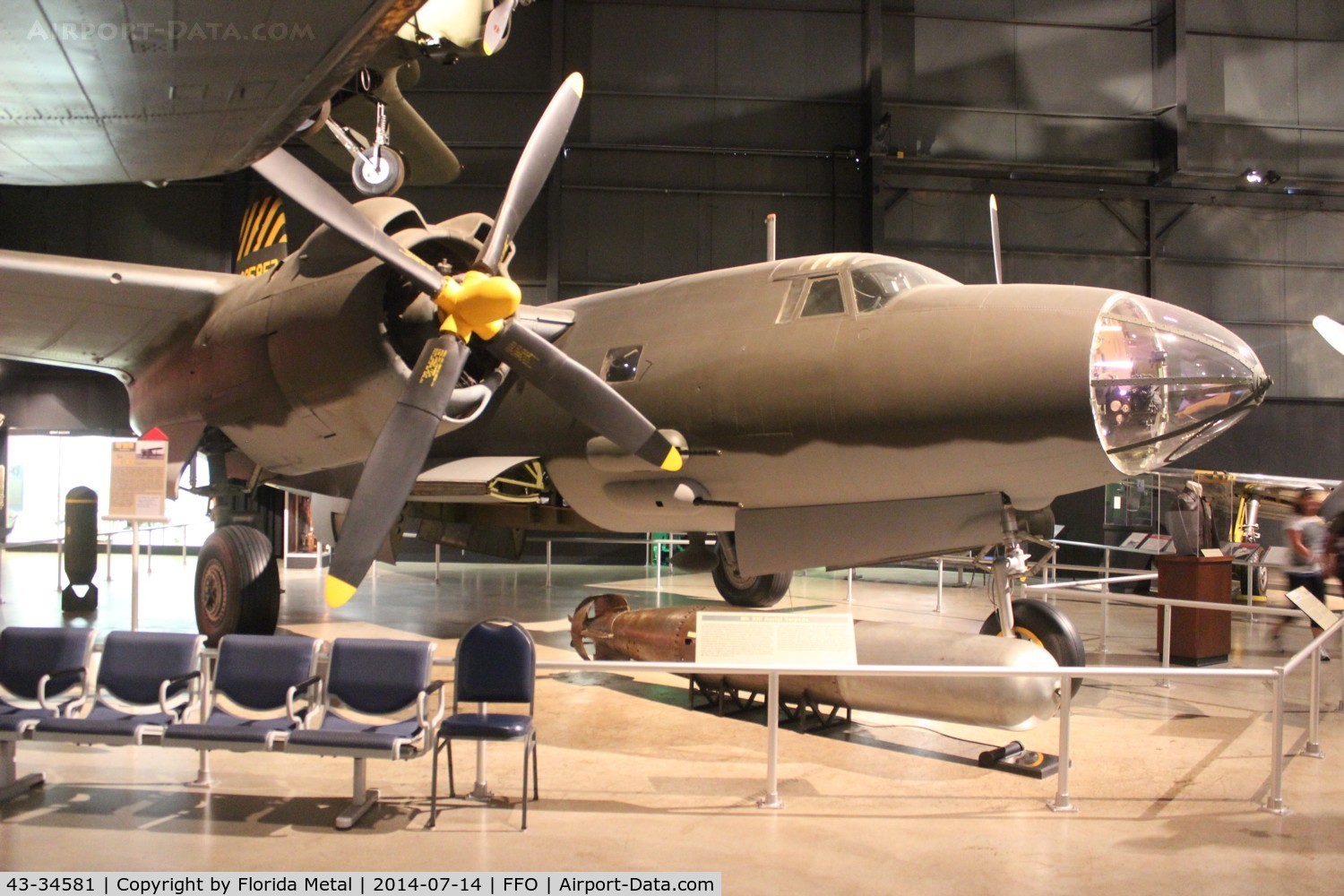 43-34581, 1943 Martin B-26G-11-MA Marauder C/N 8701, B-26 Marauder