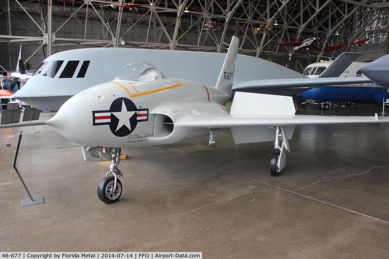 46-677, 1946 Northrop X-4 Bantam C/N Not found (46-677), X-4 Bantam