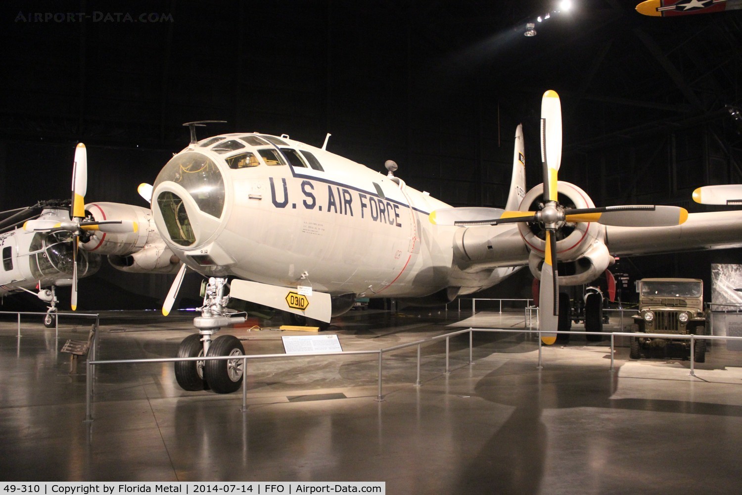 49-310, 1949 Boeing B-50D-115-BO Superfortress C/N 16086, WB-50D