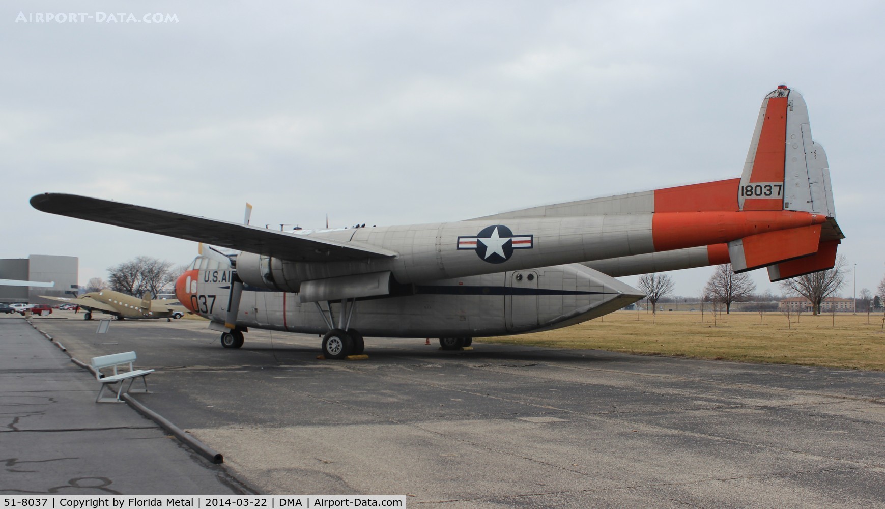 51-8037, 1951 Fairchild C-119J-FA Flying Boxcar C/N 10915, C-119J Flying Boxcar