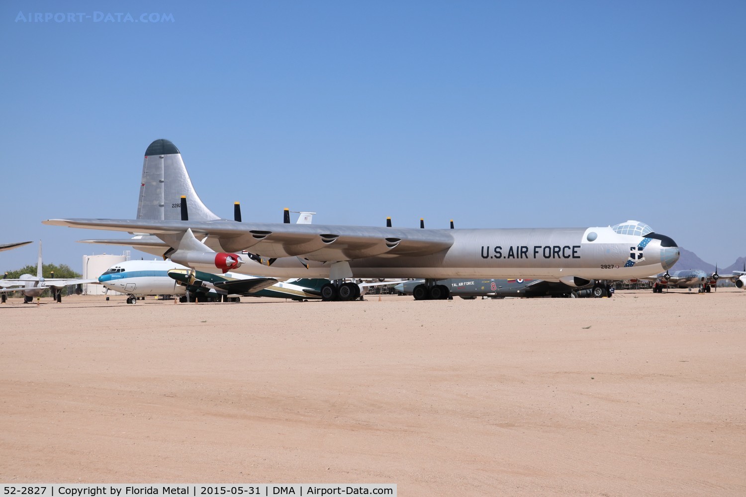 52-2827, 1952 Convair B-36J-10-CF Peacemaker C/N 383, B-36J Peacemaker