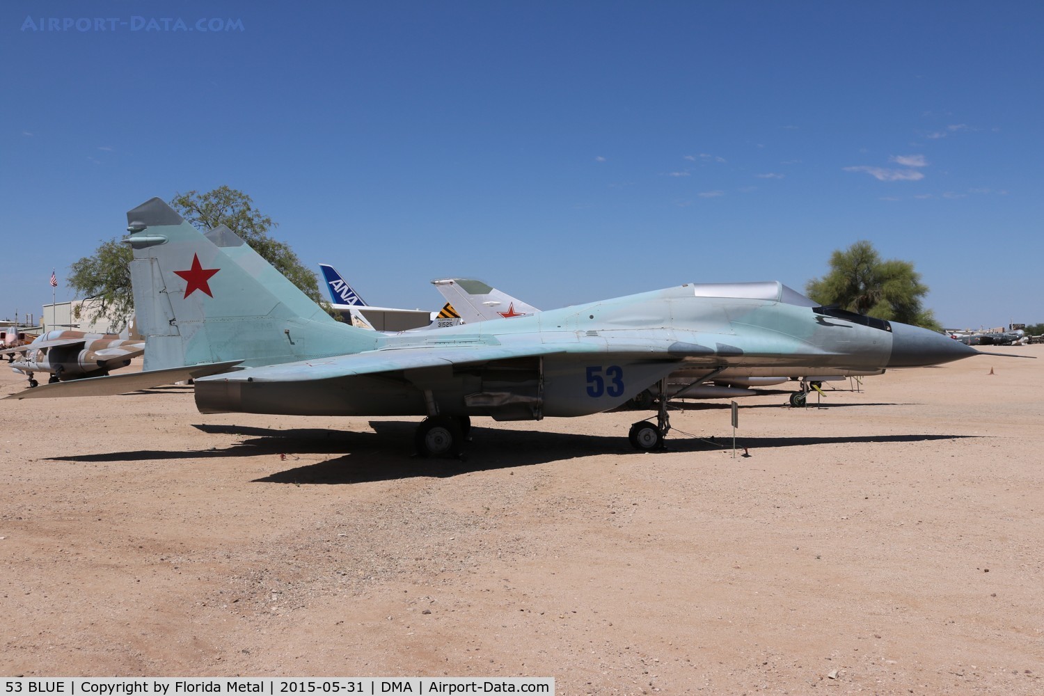 53 BLUE, Mikoyan-Gurevich MiG-29 C/N Not found 53, Mig 29