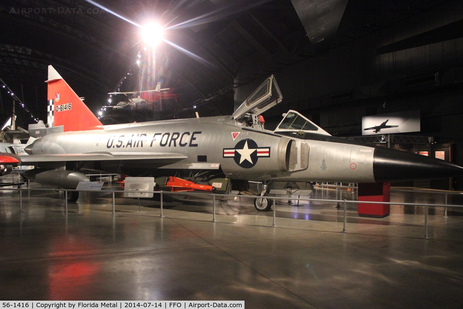 56-1416, 1956 Convair F-102A Delta Dagger C/N 8-10-363, F-102A