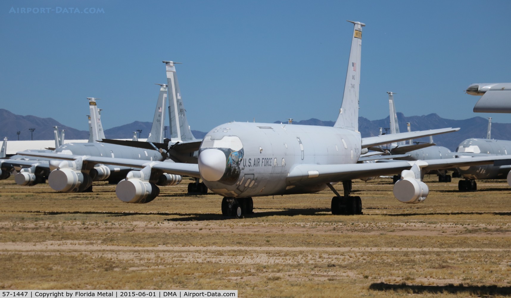 57-1447, 1957 Boeing KC-135E Stratotanker C/N 17518, KC-135E