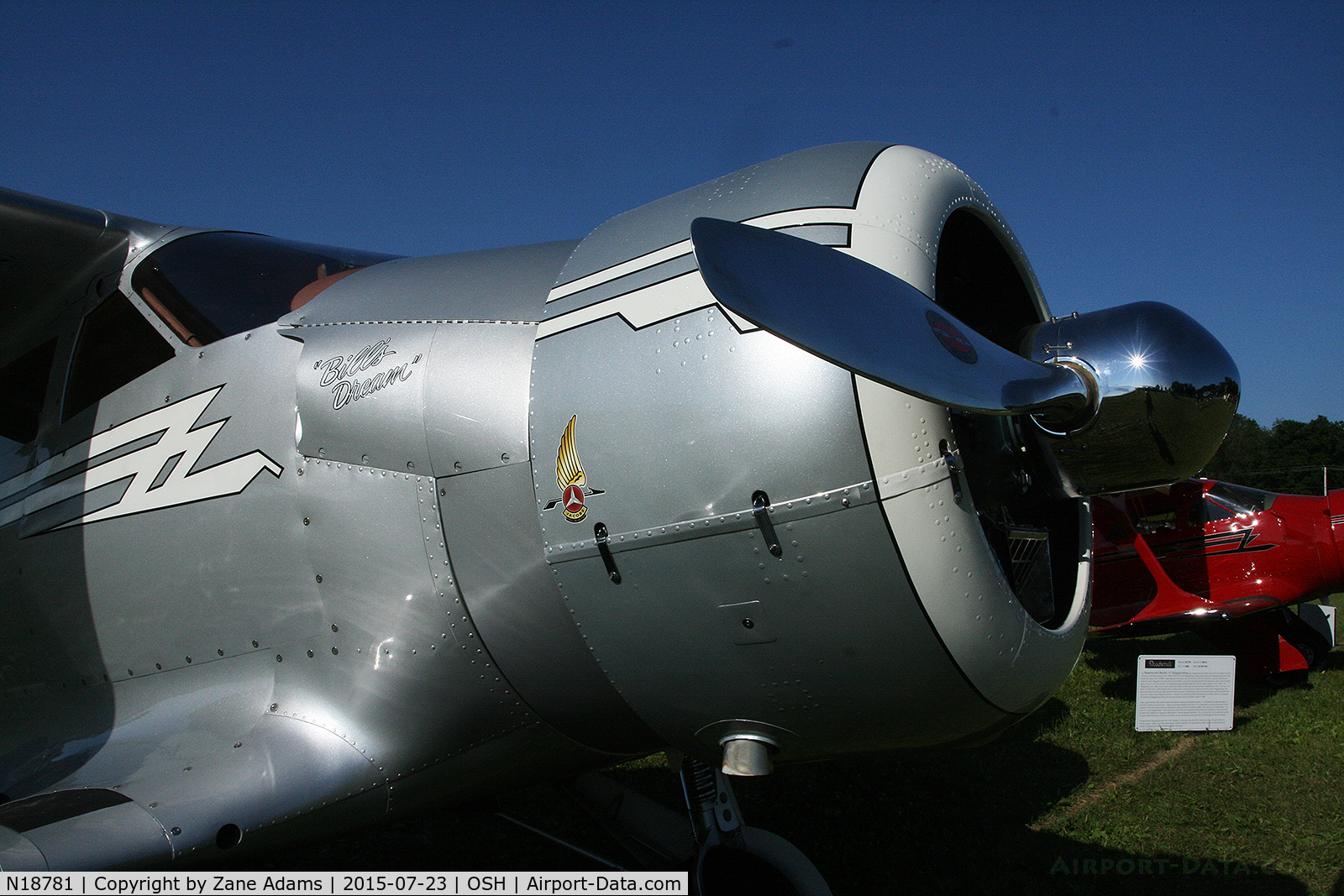 N18781, 1938 Beech F17D Staggerwing C/N 204, 2015 EAA AirVenture - Oshkosh Wisconsin