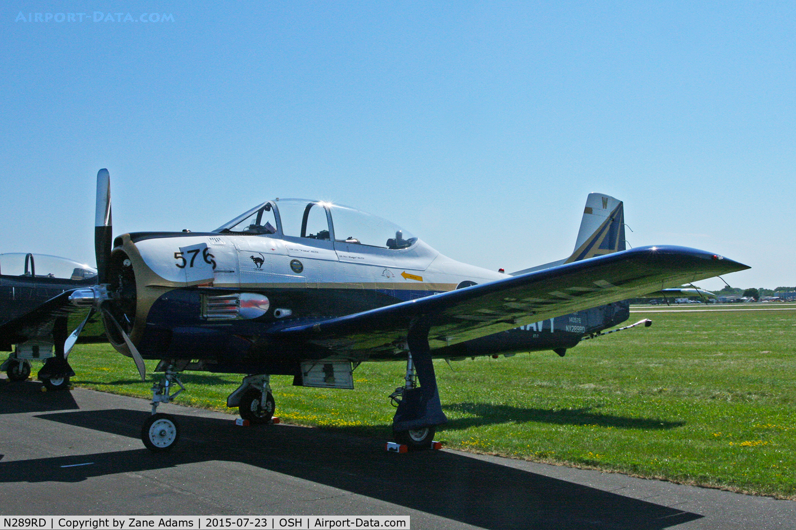 N289RD, 1956 North American T-28C Trojan C/N 226-153, 2015 EAA AirVenture - Oshkosh Wisconsin