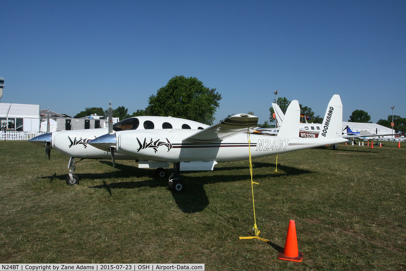 N24BT, 1996 Rutan Boomerang 202 C/N 001, 2015 EAA AirVenture - Oshkosh Wisconsin