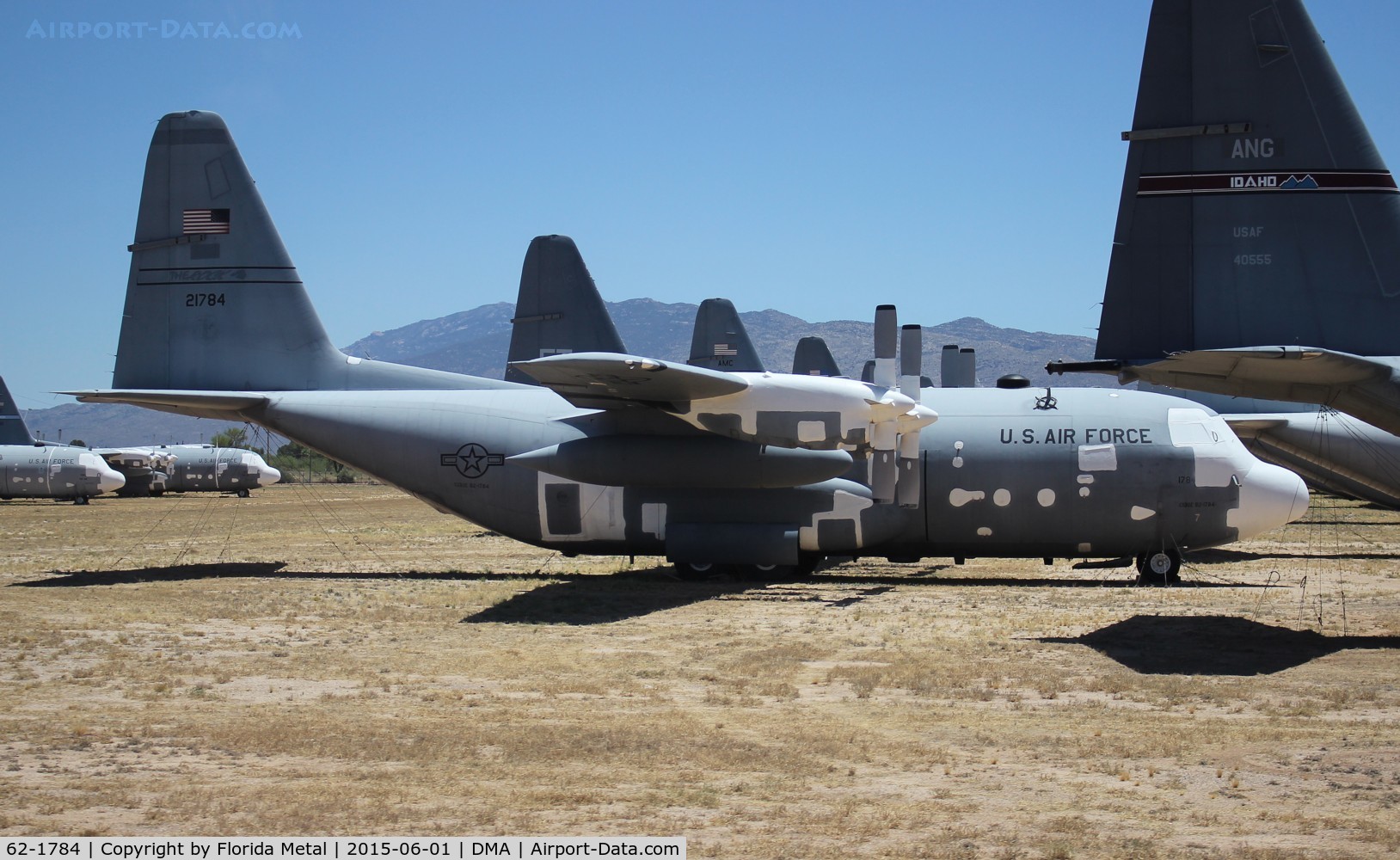 62-1784, 1962 Lockheed C-130E-LM Hercules C/N 382-3729, C-130E
