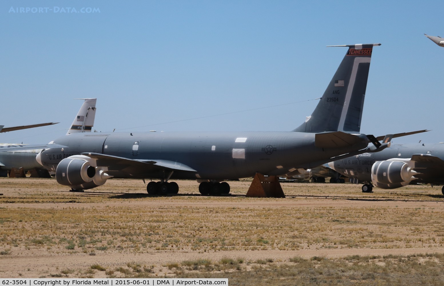 62-3504, 1962 Boeing KC-135R Stratotanker C/N 18487, KC-135R