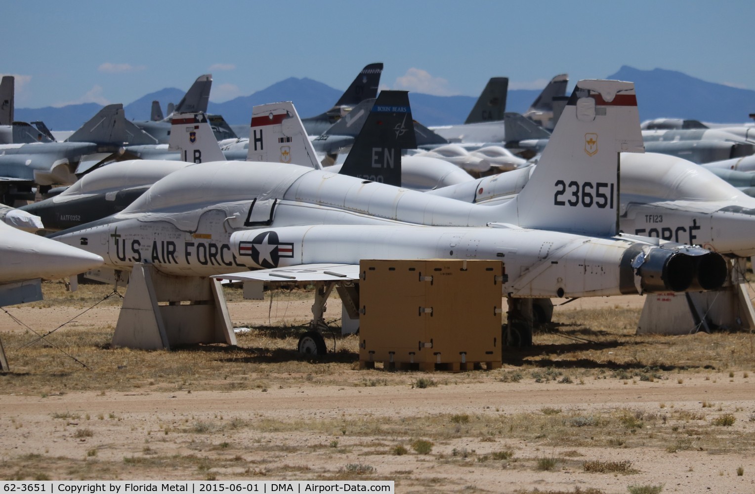 62-3651, 1962 Northrop T-38A Talon C/N N.5356, T-38A