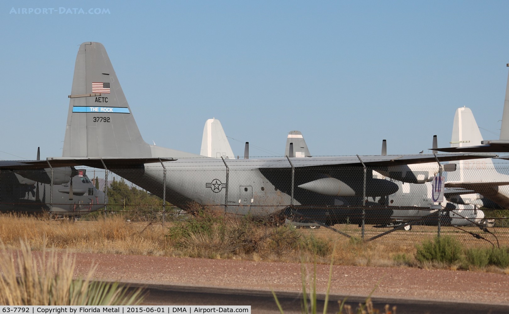 63-7792, 1963 Lockheed C-130E-LM Hercules C/N 382-3860, C-130E