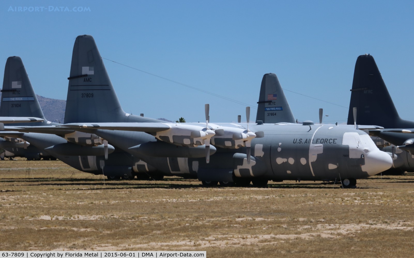 63-7809, 1963 Lockheed C-130E-LM Hercules C/N 382-3879, C-130E-LM Hercules