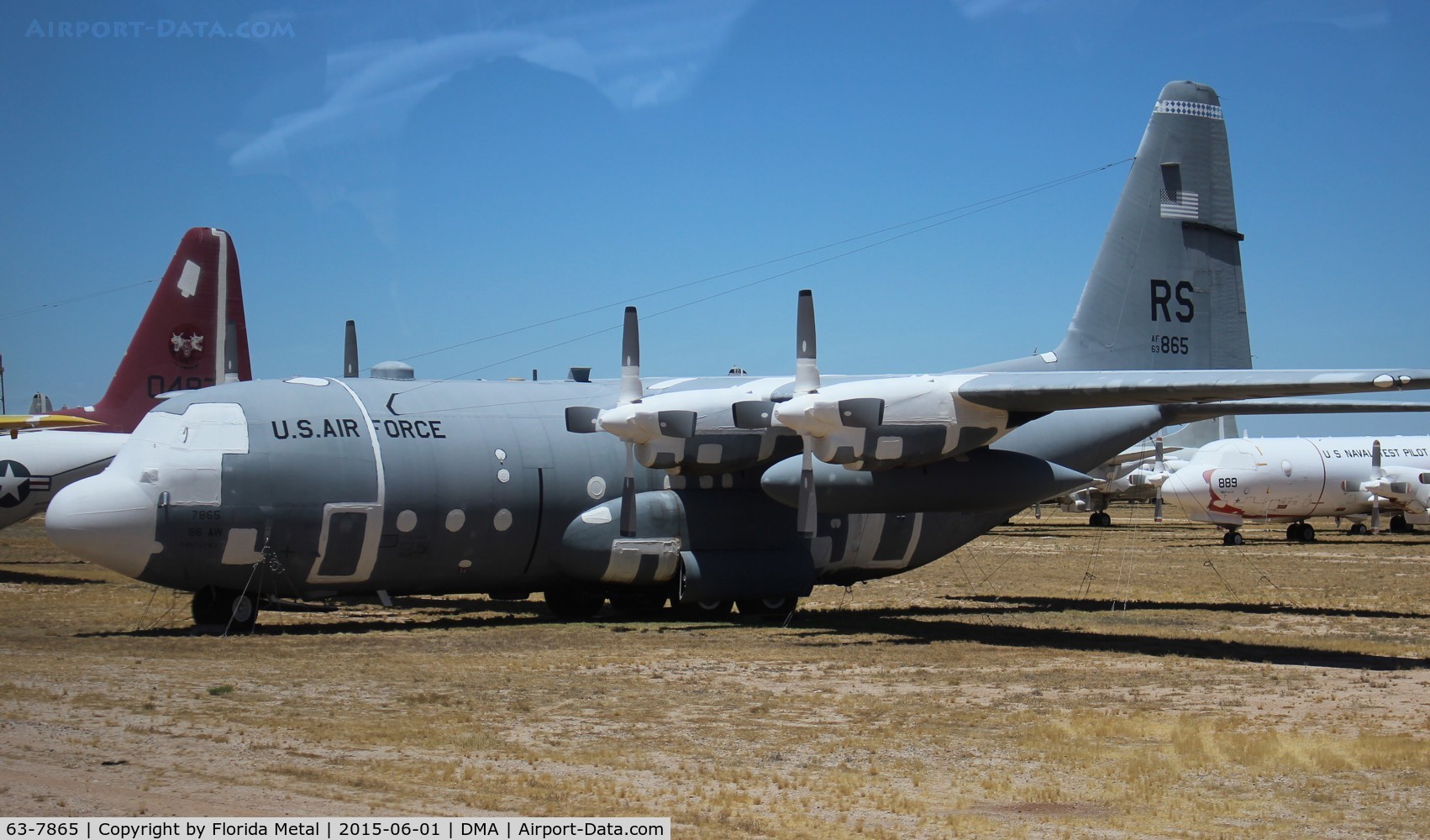 63-7865, 1963 Lockheed C-130E-LM Hercules C/N 382-3935, C-130E-LM