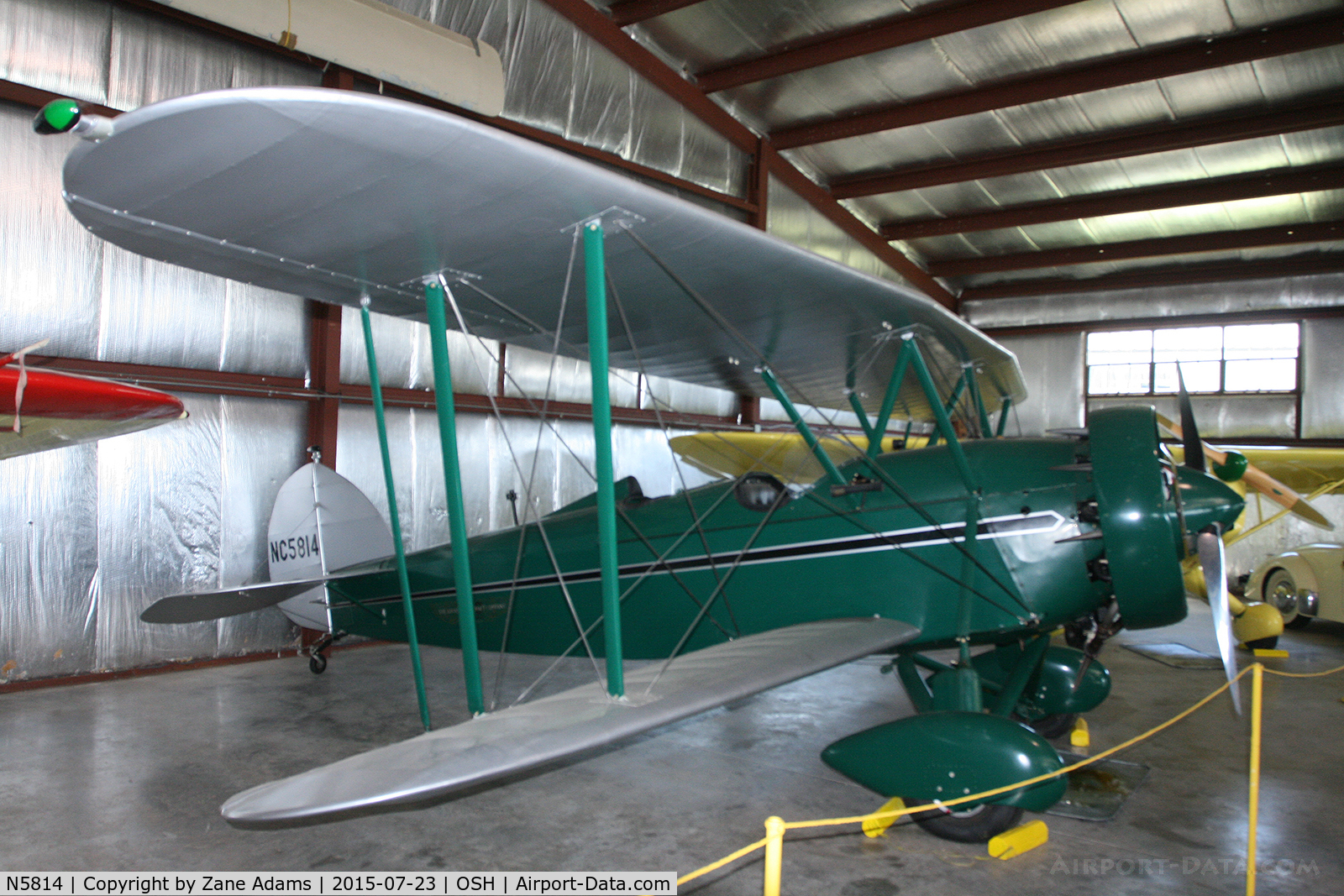 N5814, 1928 Waco ATO C/N A-4, EAA AirVenture 2015 - Oshkosh Wisconsin