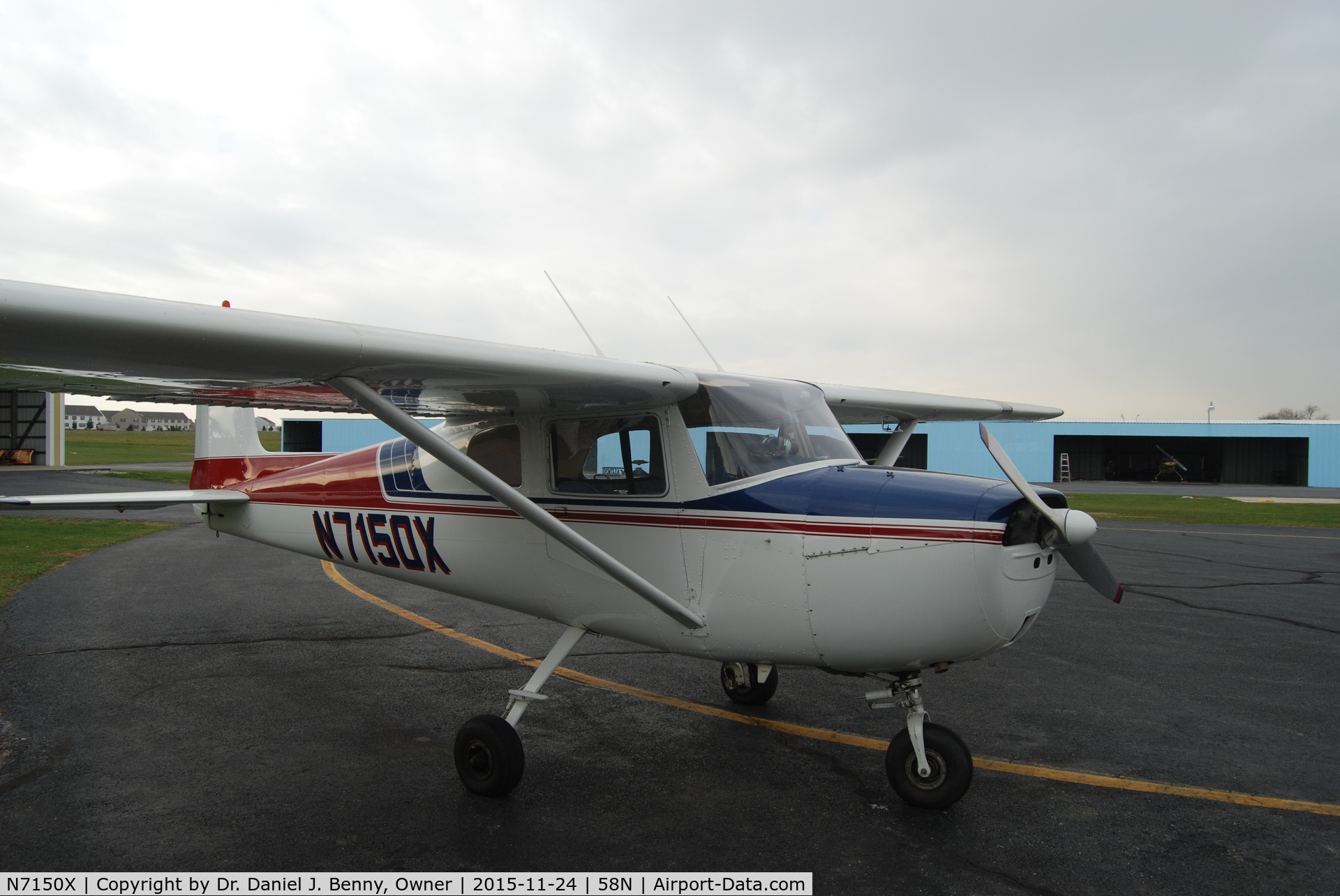 N7150X, 1961 Cessna 150A C/N 15059250, Reigle Airport