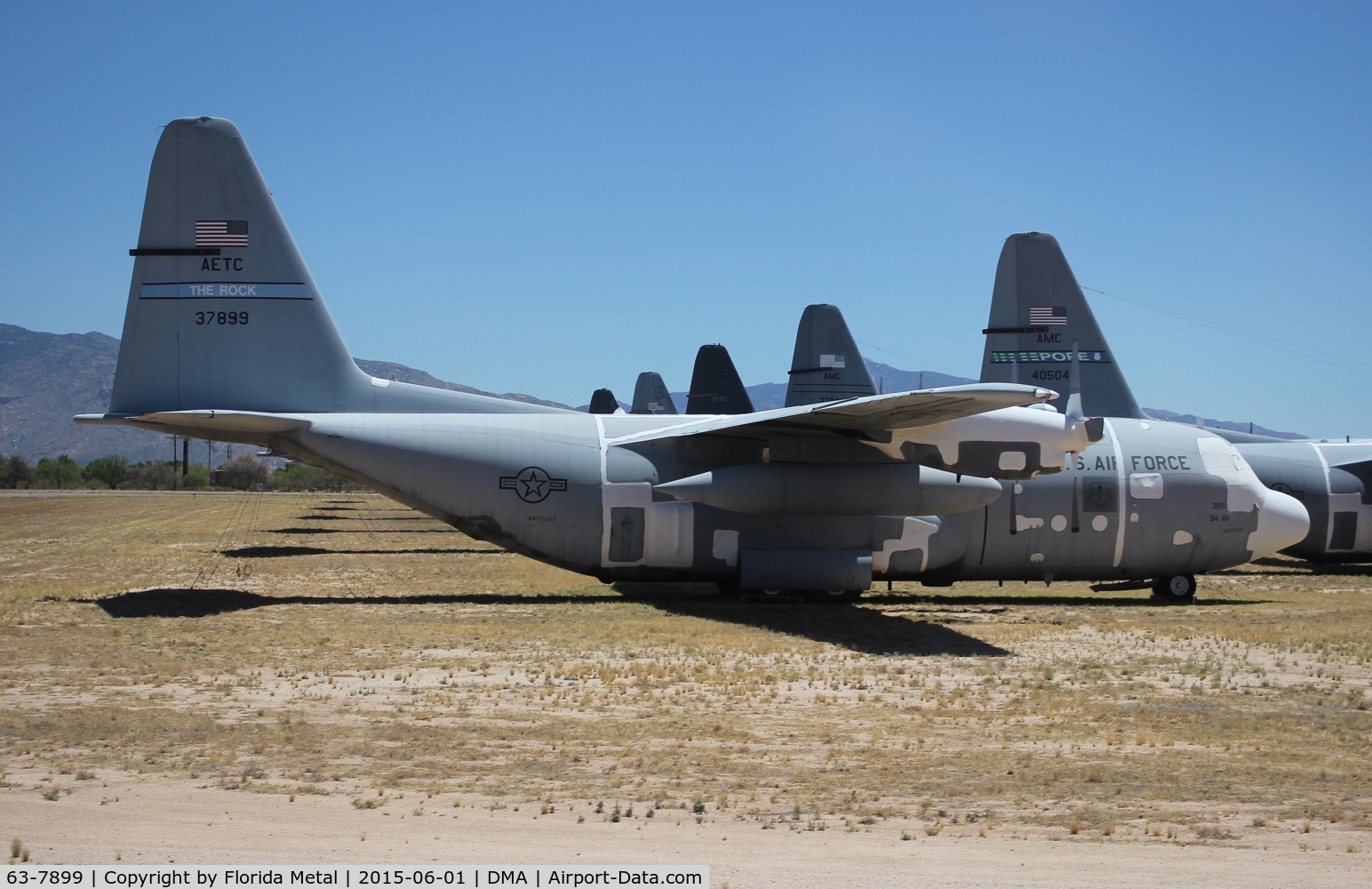 63-7899, 1963 Lockheed C-130E Hercules C/N 382-3970, C-130E