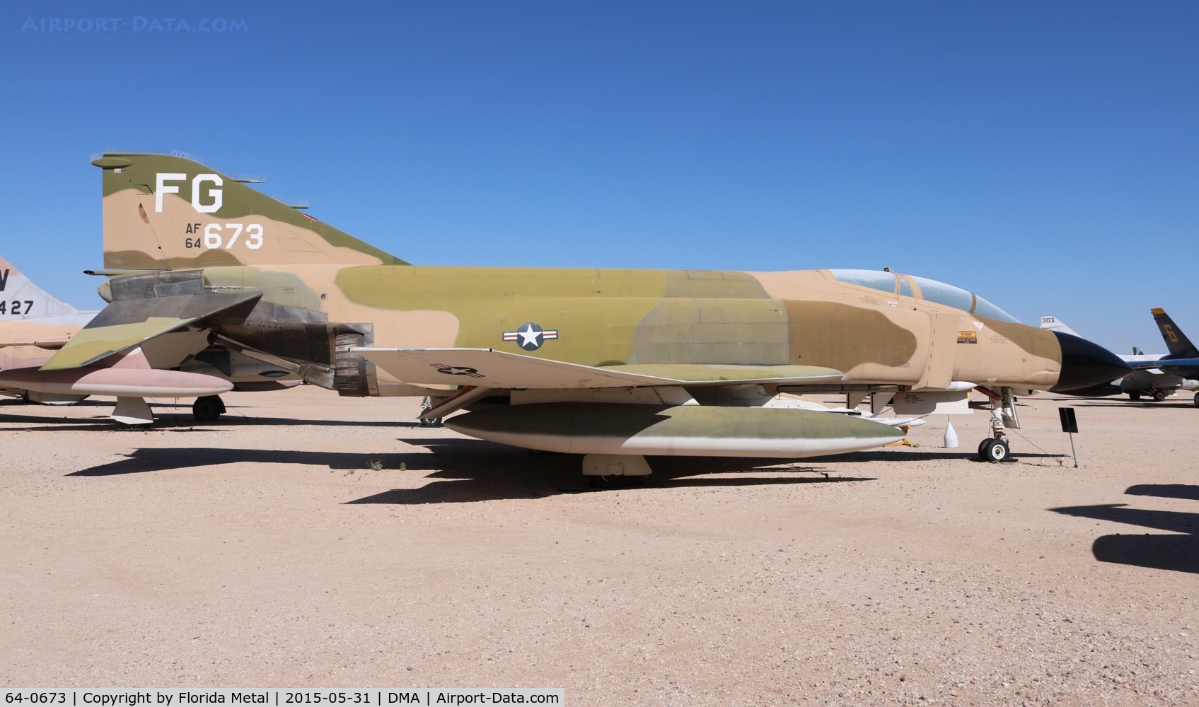 64-0673, 1964 McDonnell F-4C-22-MC Phantom II C/N 898, F-4C Phantom