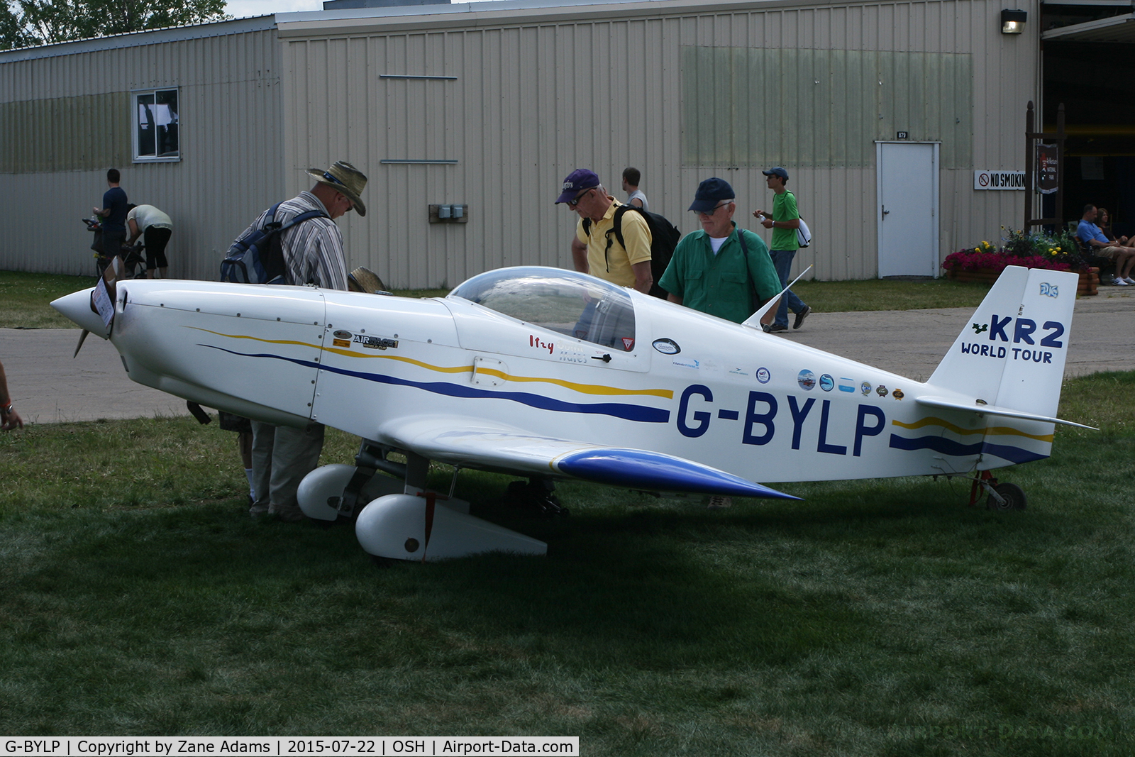 G-BYLP, 1999 Rand KR-2 C/N PFA 129-11431, 2015 EAA AirVenture - Oshkosh, Wisconsin
