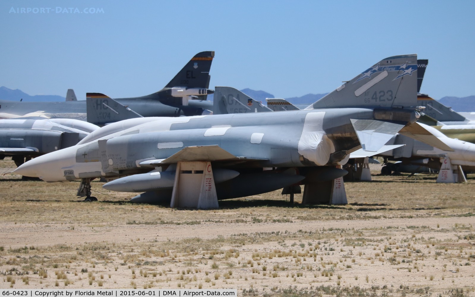 66-0423, 1966 McDonnell RF-4C Phantom II C/N 2172, RF-4C Phantom II